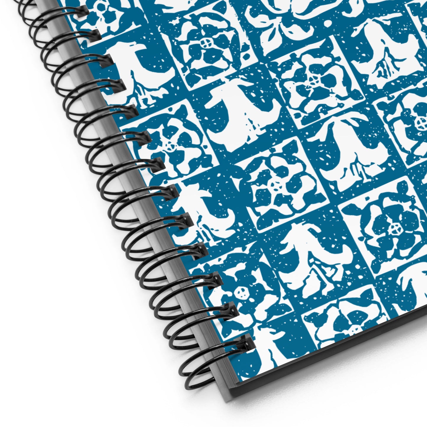 Roses & Lilies Rider-Waite Tarot Pattern 1909 Spiral notebook