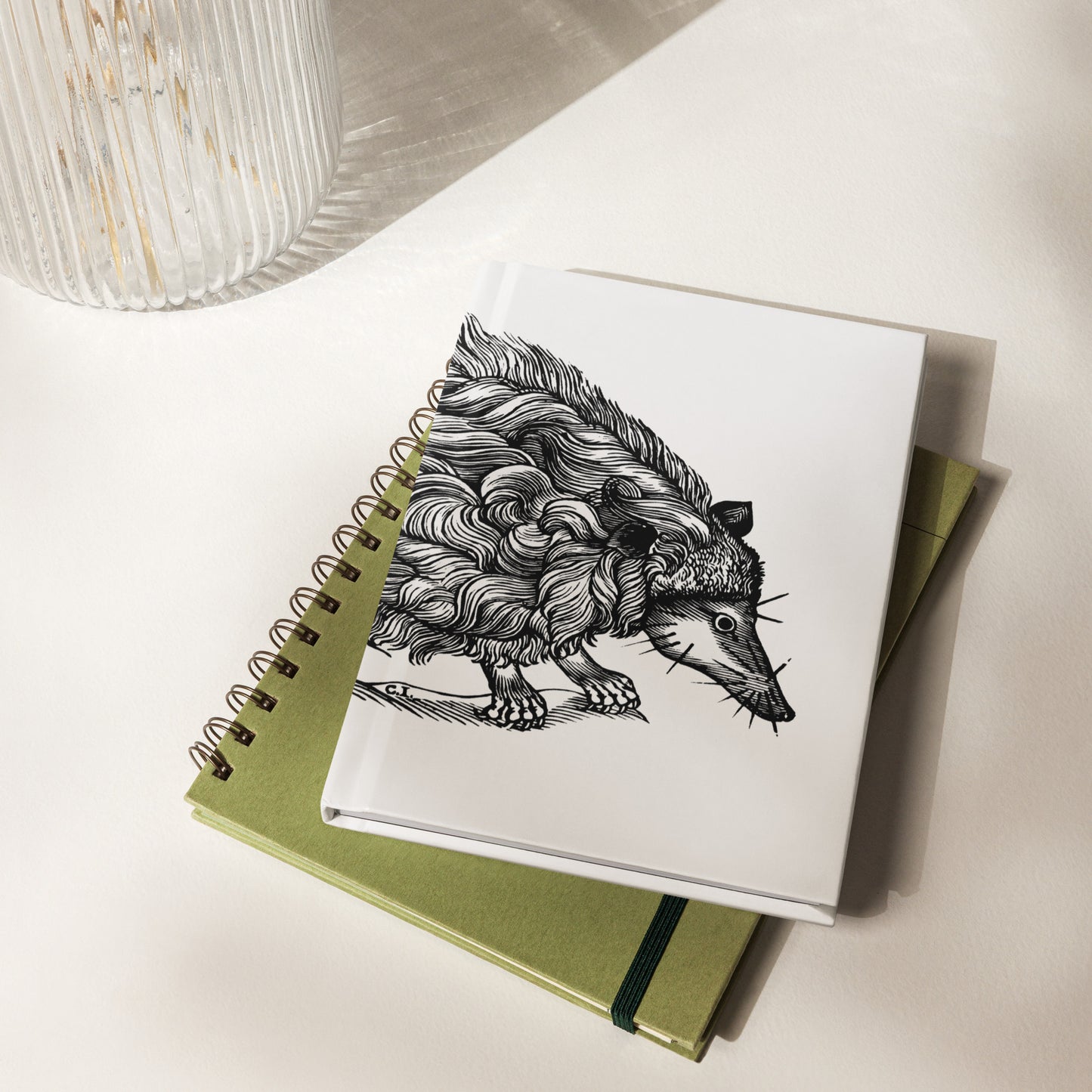 Animal Kingdom! Opossum by Christoffel Jegher 1635 Hardcover journal matte