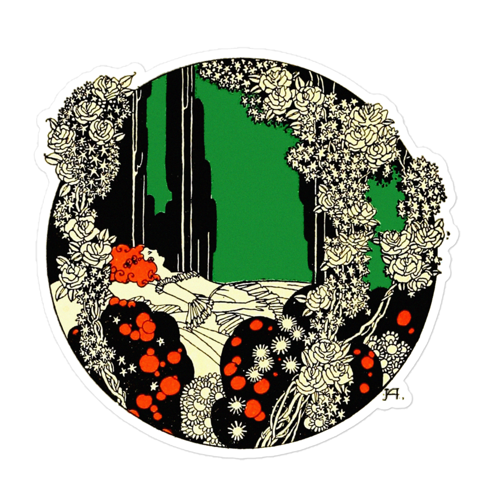 Sleeping Beauty Illustration by John Austen (1922)